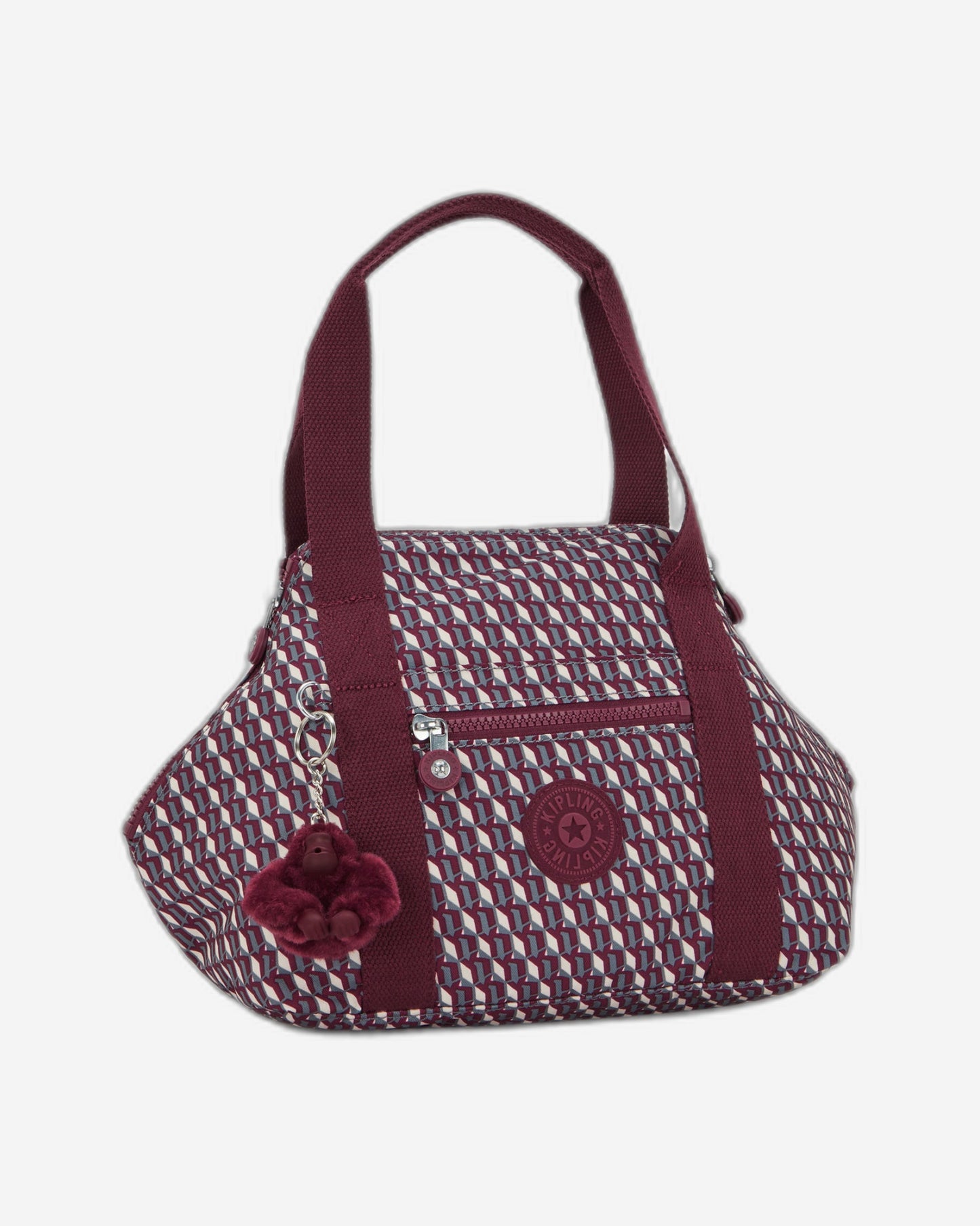 Kipling Art Mini 3Dk Wine Small handbag (with removable shoulderstrap) I5656-1PB