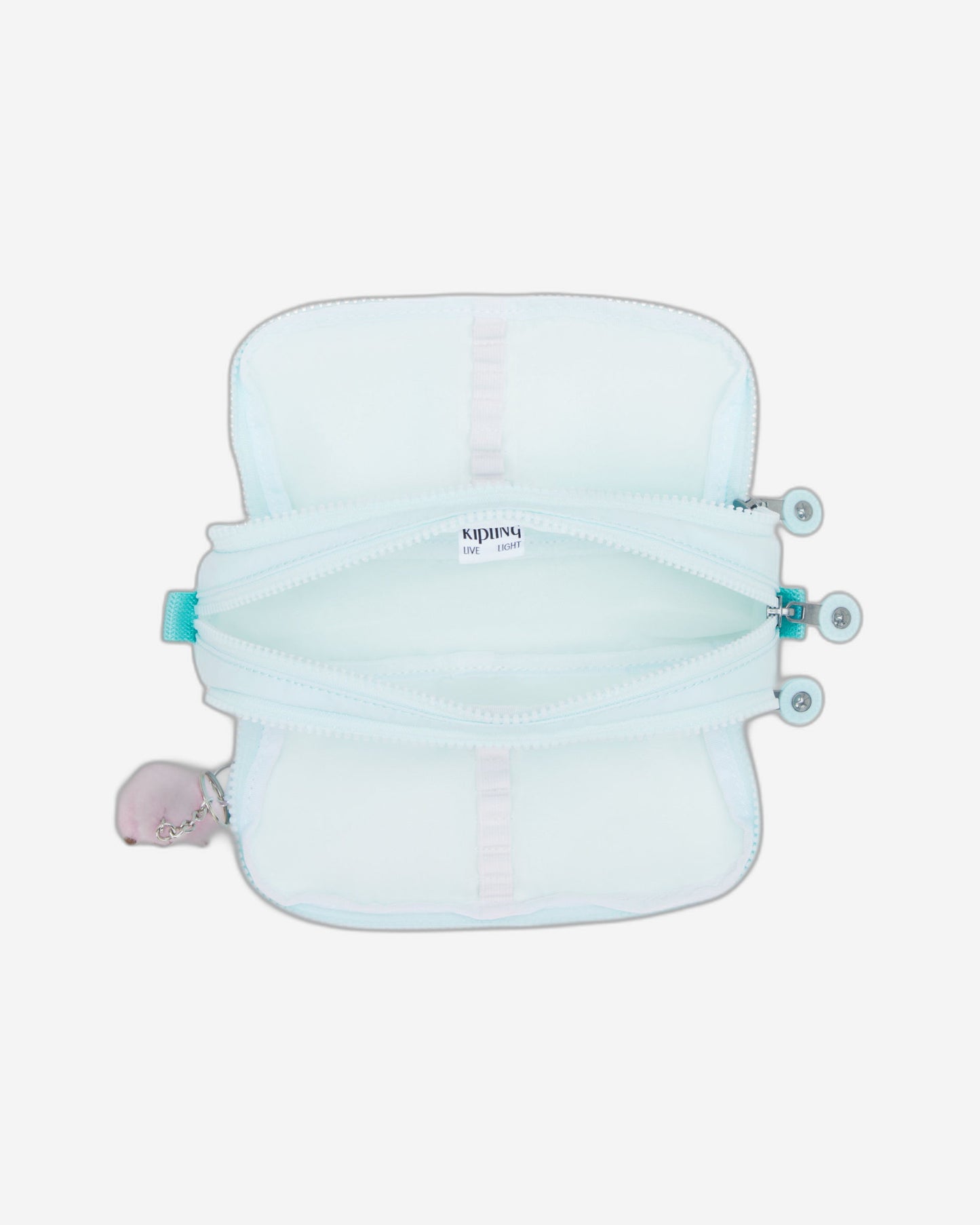 KIPLING Gitroy Blue Sky Metallic Large pencase I5702-5MB