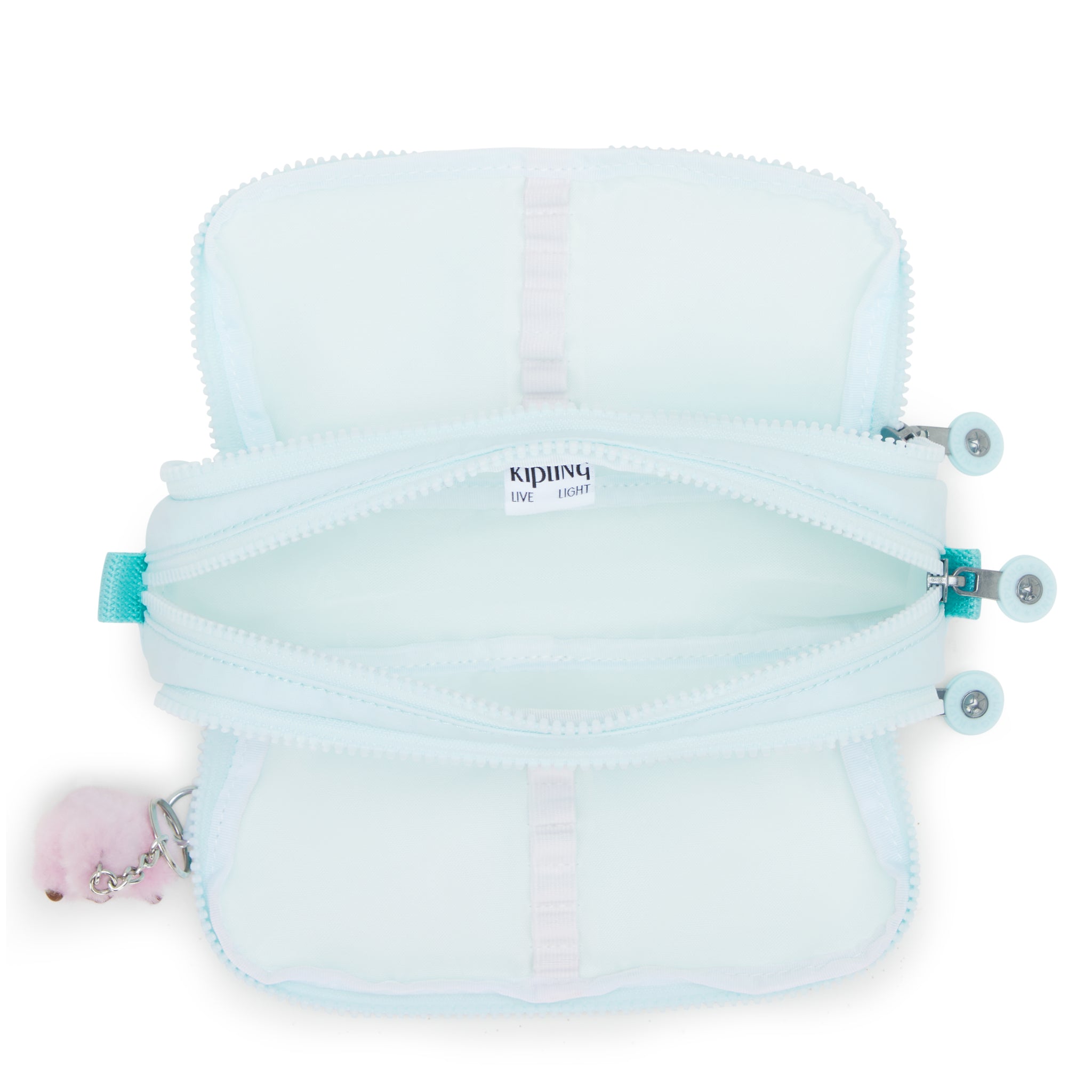 Kipling Gitroy Blue Sky Metallic Pen Case I5702-5MB