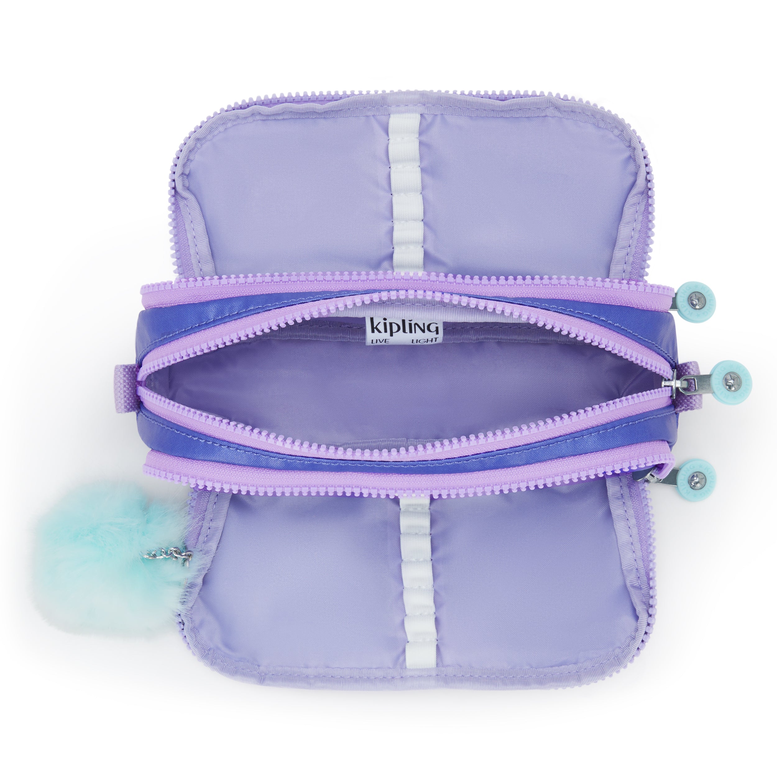Kipling Gitroy Cosmic Metallic Large Pencase I5702-8DE