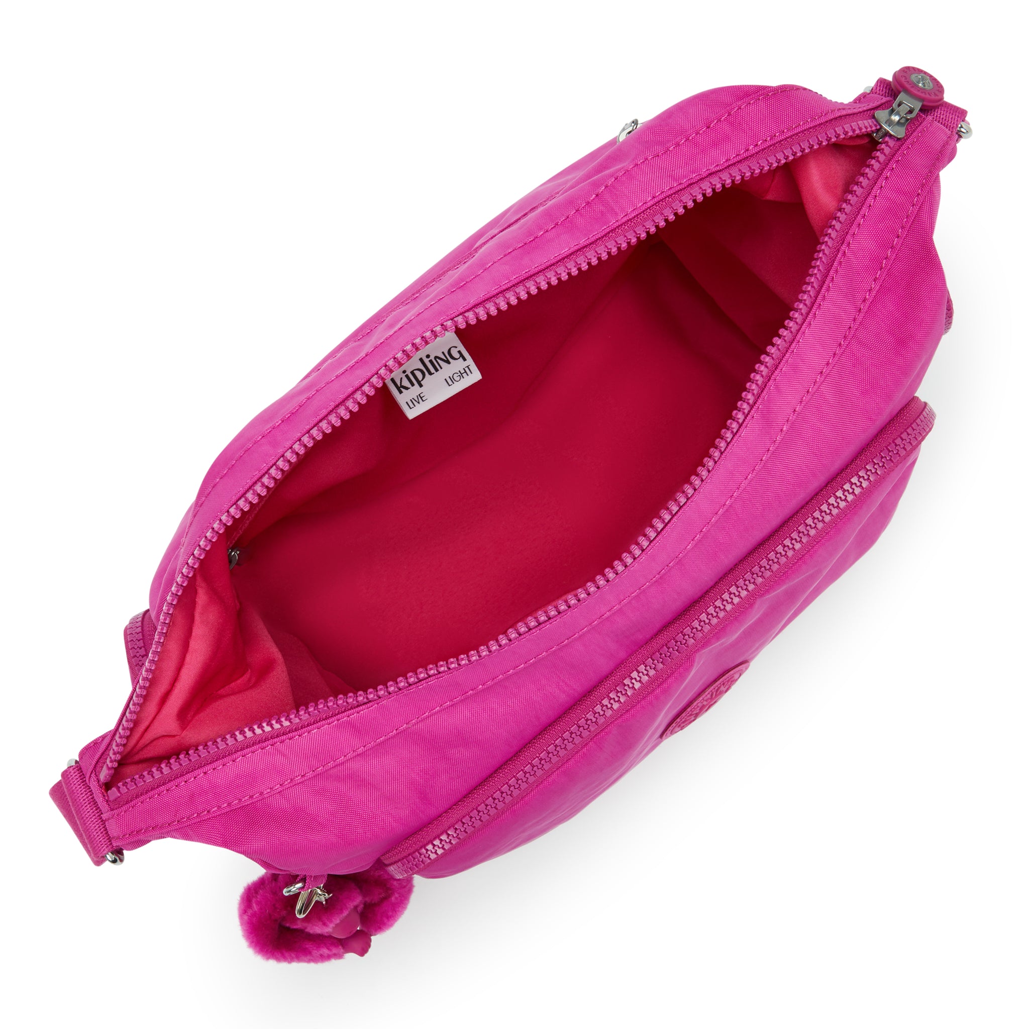 Kipling Gabb Glowing Fuchsia Crossbody Bag I5740-3KU
