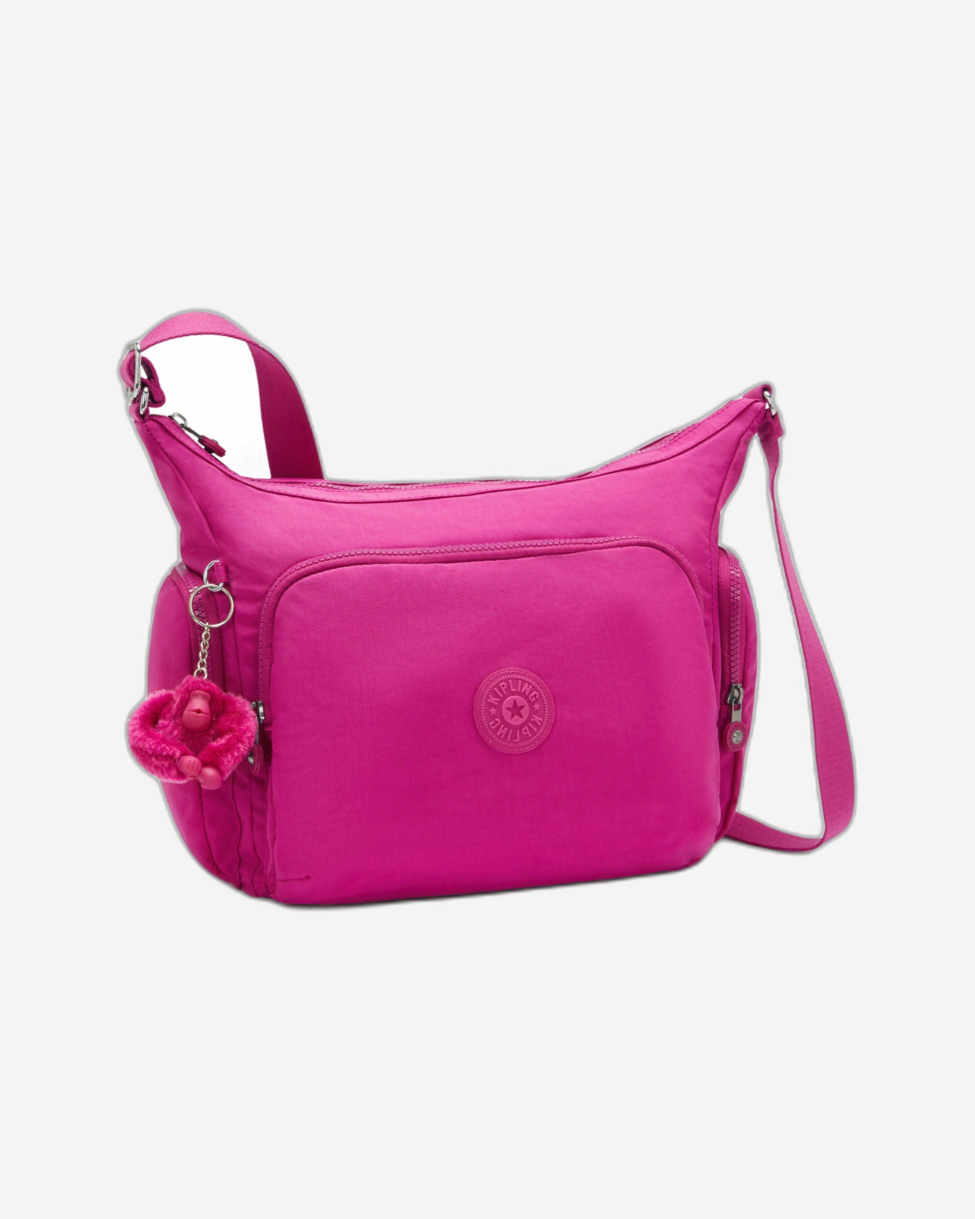 Kipling Gabb Glowing Fuchsia Large Crossbody I5740-3KU