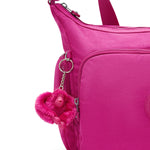 Kipling Gabb Glowing Fuchsia Crossbody Bag I5740-3KU