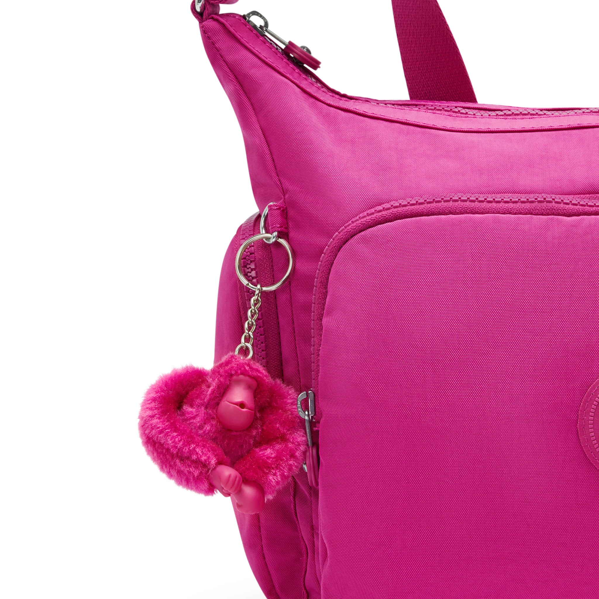 Kipling Gabb Glowing Fuchsia Crossbody Bag I5740-3KU