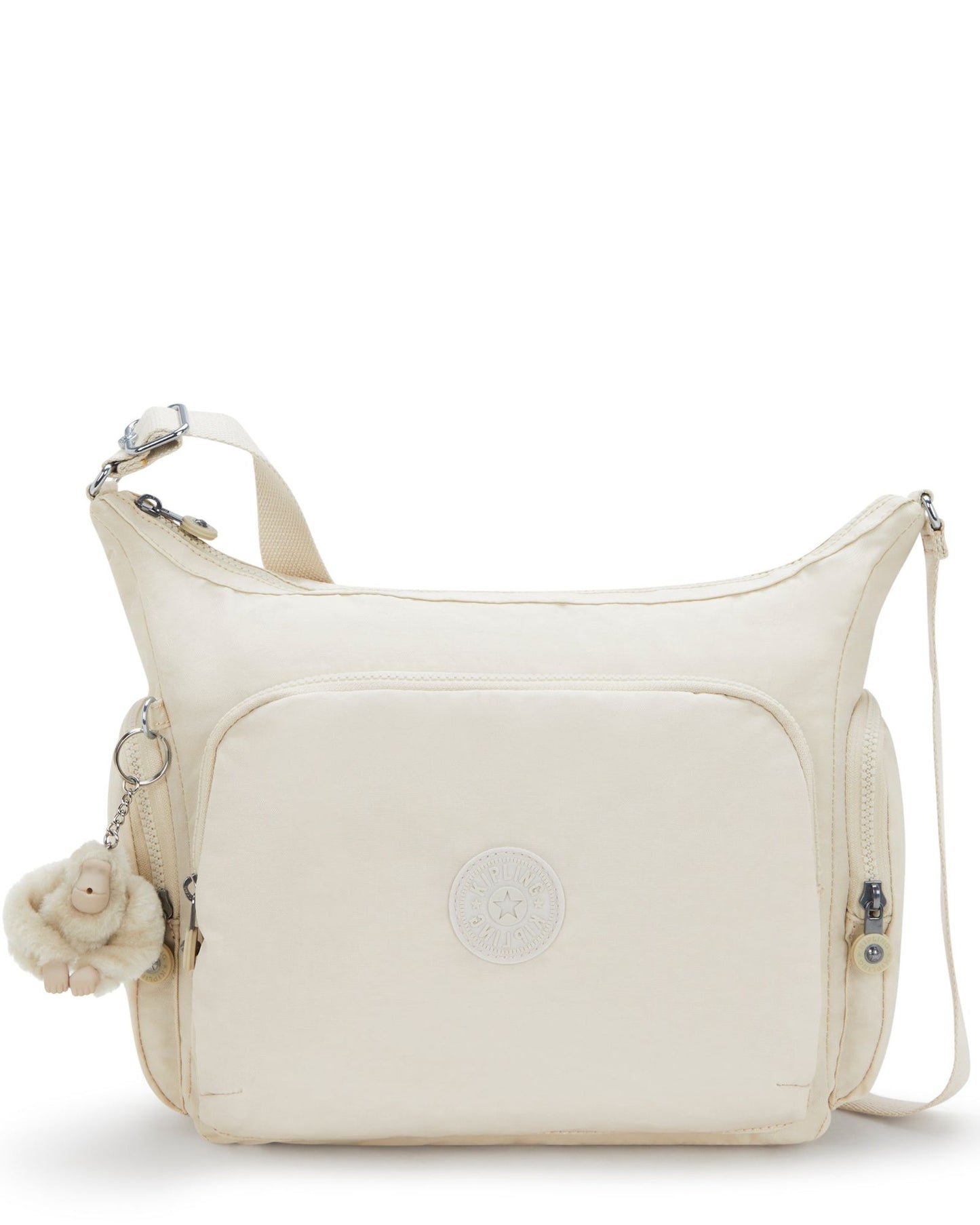 Kipling Gabb Hideaway Beige Large Crossbody I5740-7JR