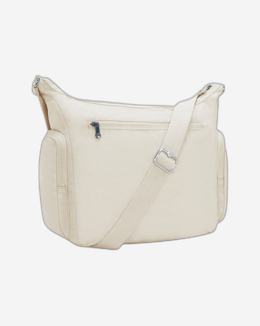 Kipling Gabb Hideaway Beige Crossbody Bag I5740-7JR