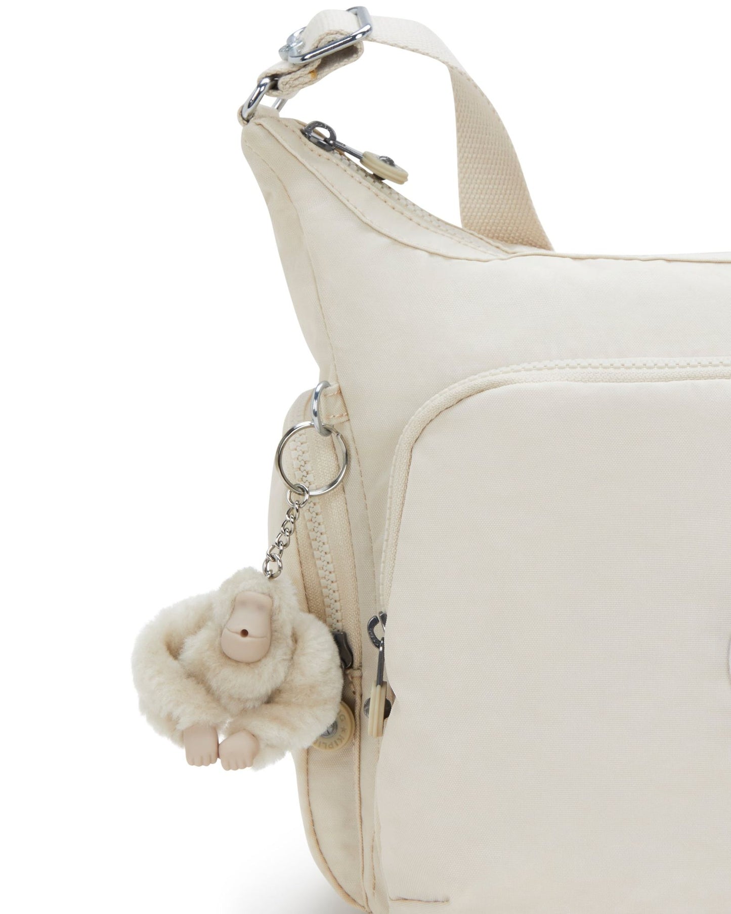 Kipling Gabb Hideaway Beige Large Crossbody I5740-7JR