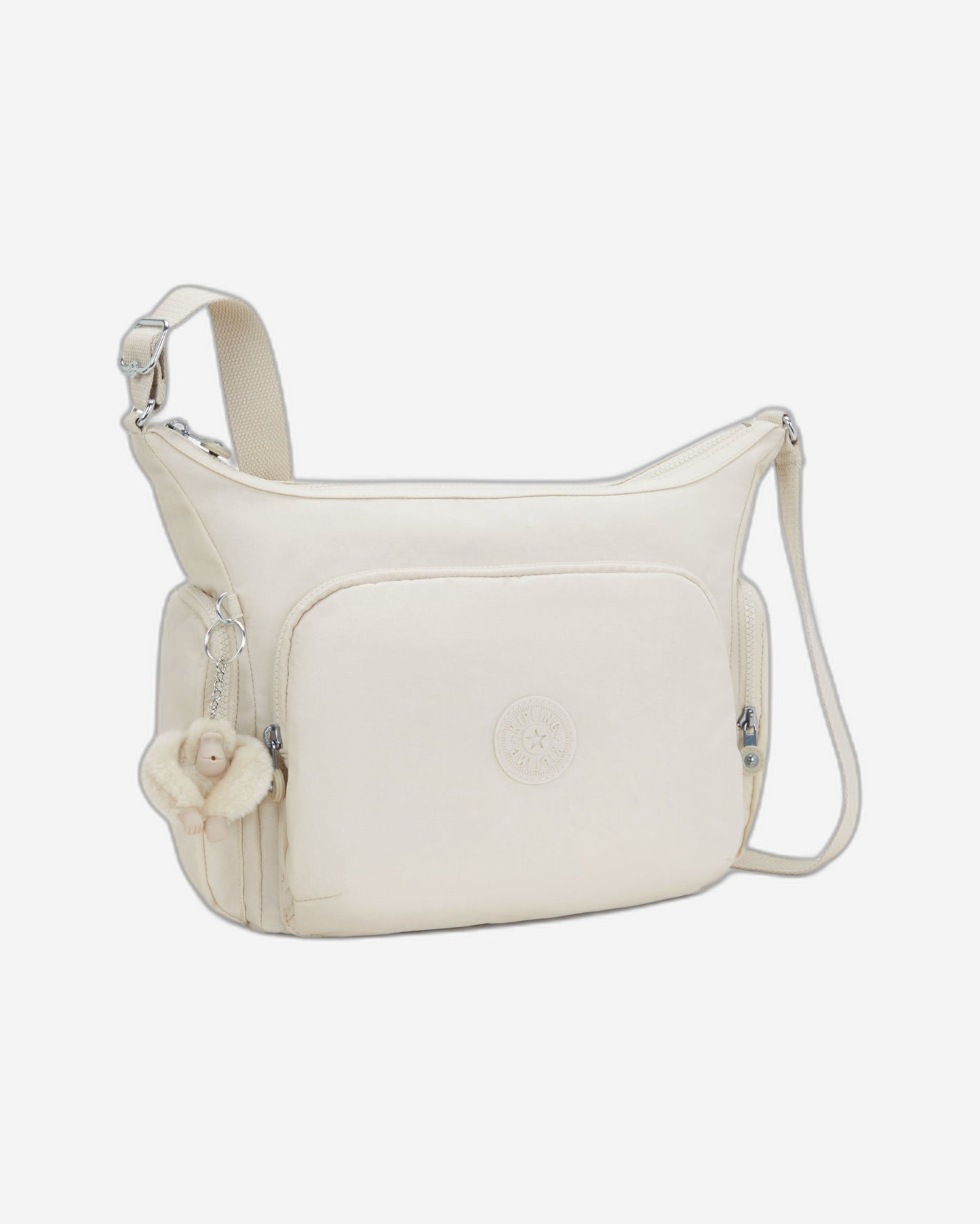 Kipling Gabb Hideaway Beige Large Crossbody I5740-7JR