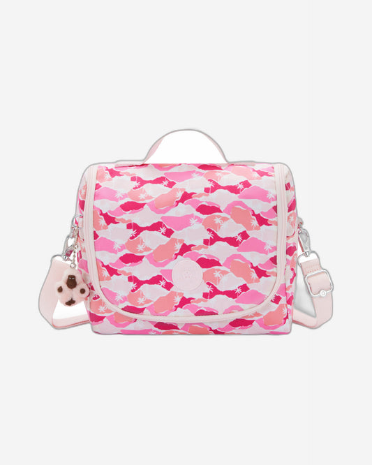 Kipling New Kichirou Pink Palm Lunch Bag I5749-1BV
