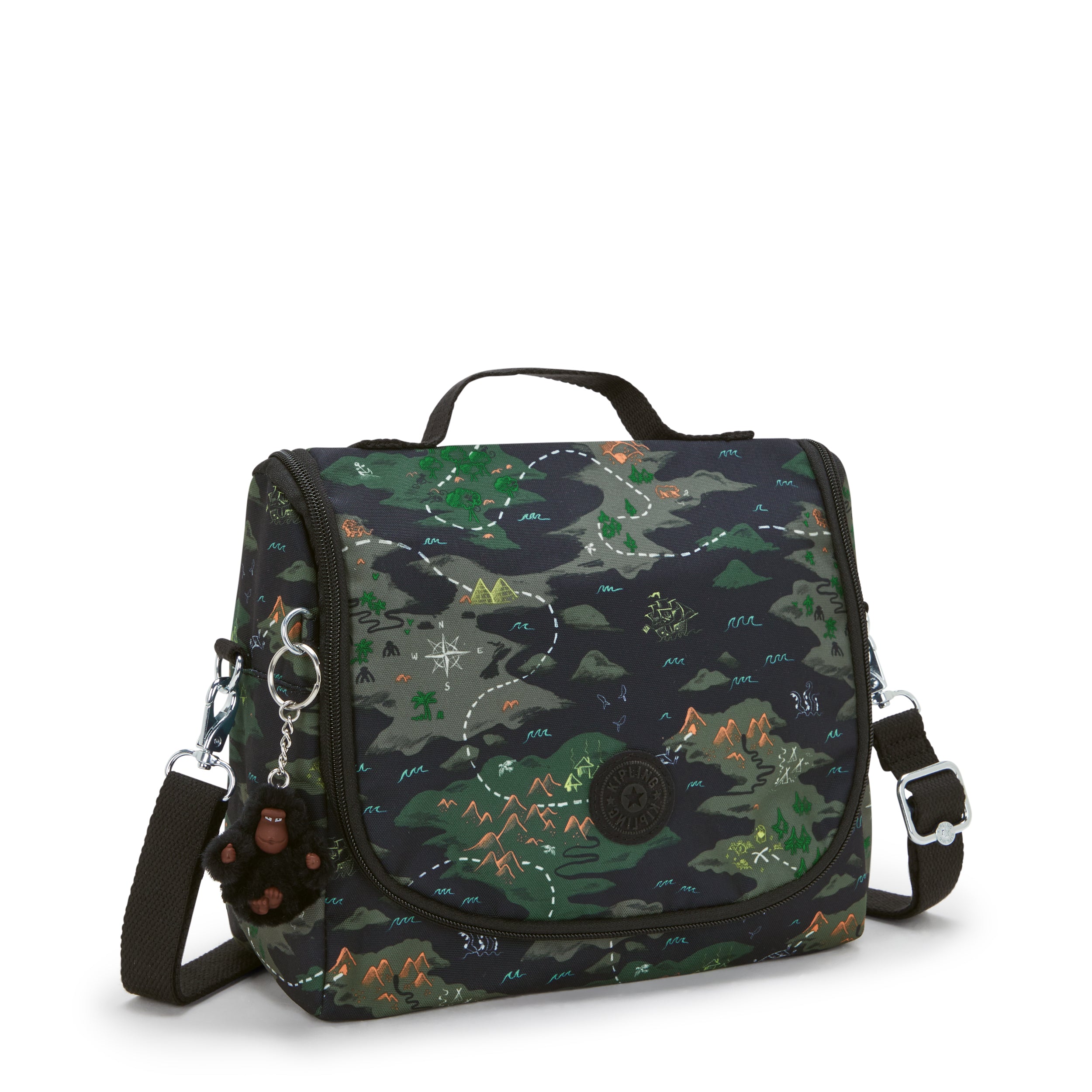 KIPLING New Kichirou Camo Treasure Large lunchbox (with trolley sleeve) I5749-3PB