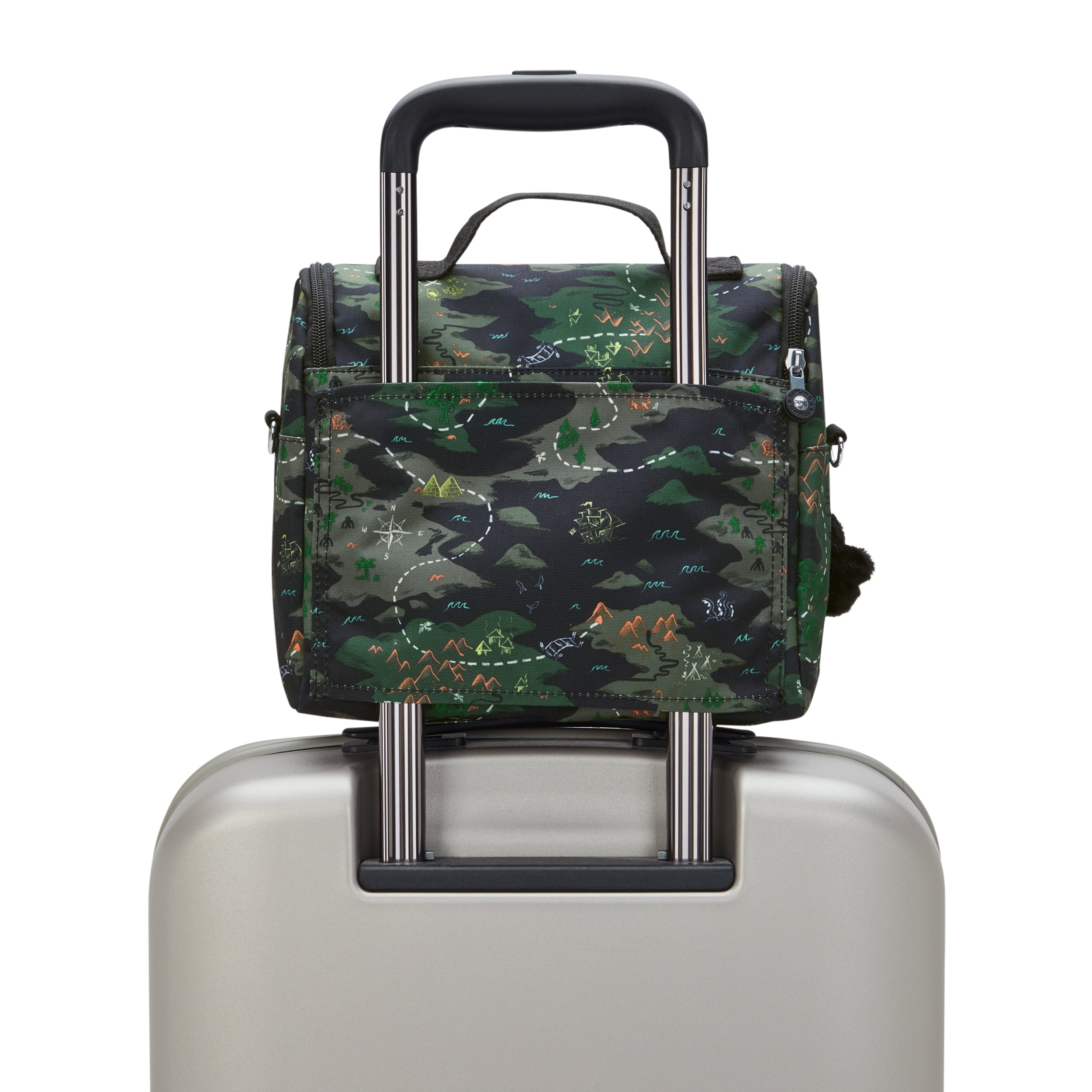 KIPLING New Kichirou Camo Treasure Large lunchbox (with trolley sleeve) I5749-3PB