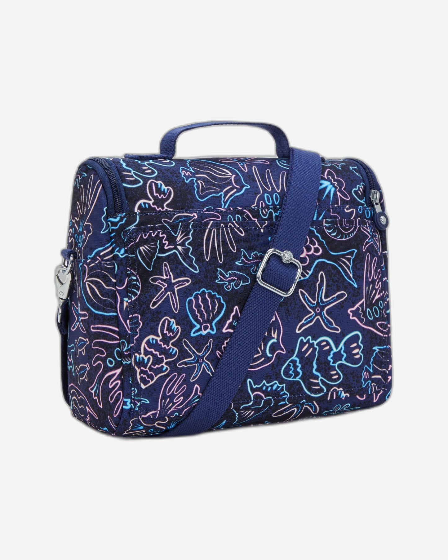Kipling New Kichirou Disco Fish Large lunchbag with trolley sleeve I5749-4FK