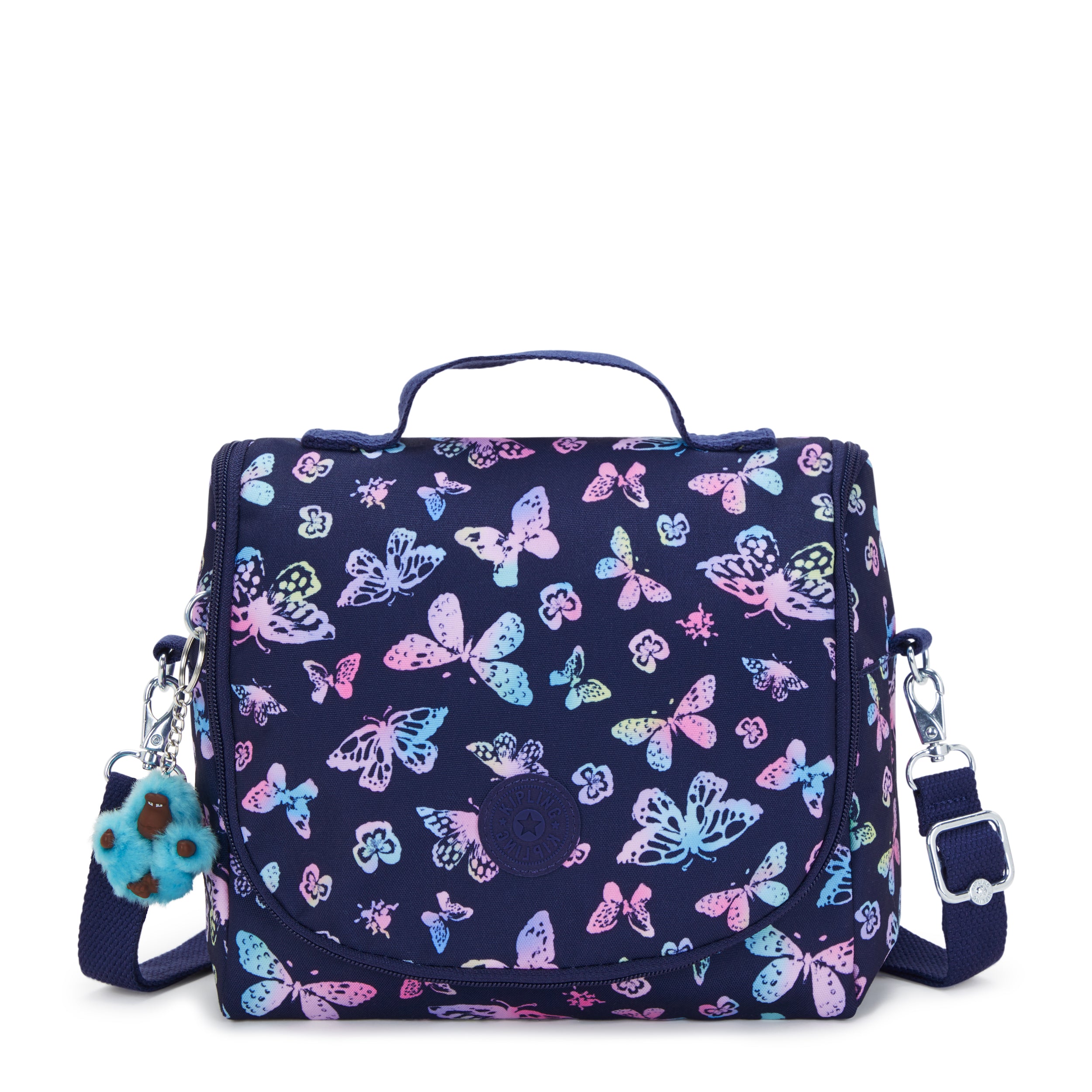 KIPLING-New Kichirou-Large lunchbox (with trolley sleeve)-Butterfly Fun-I5749-F5K