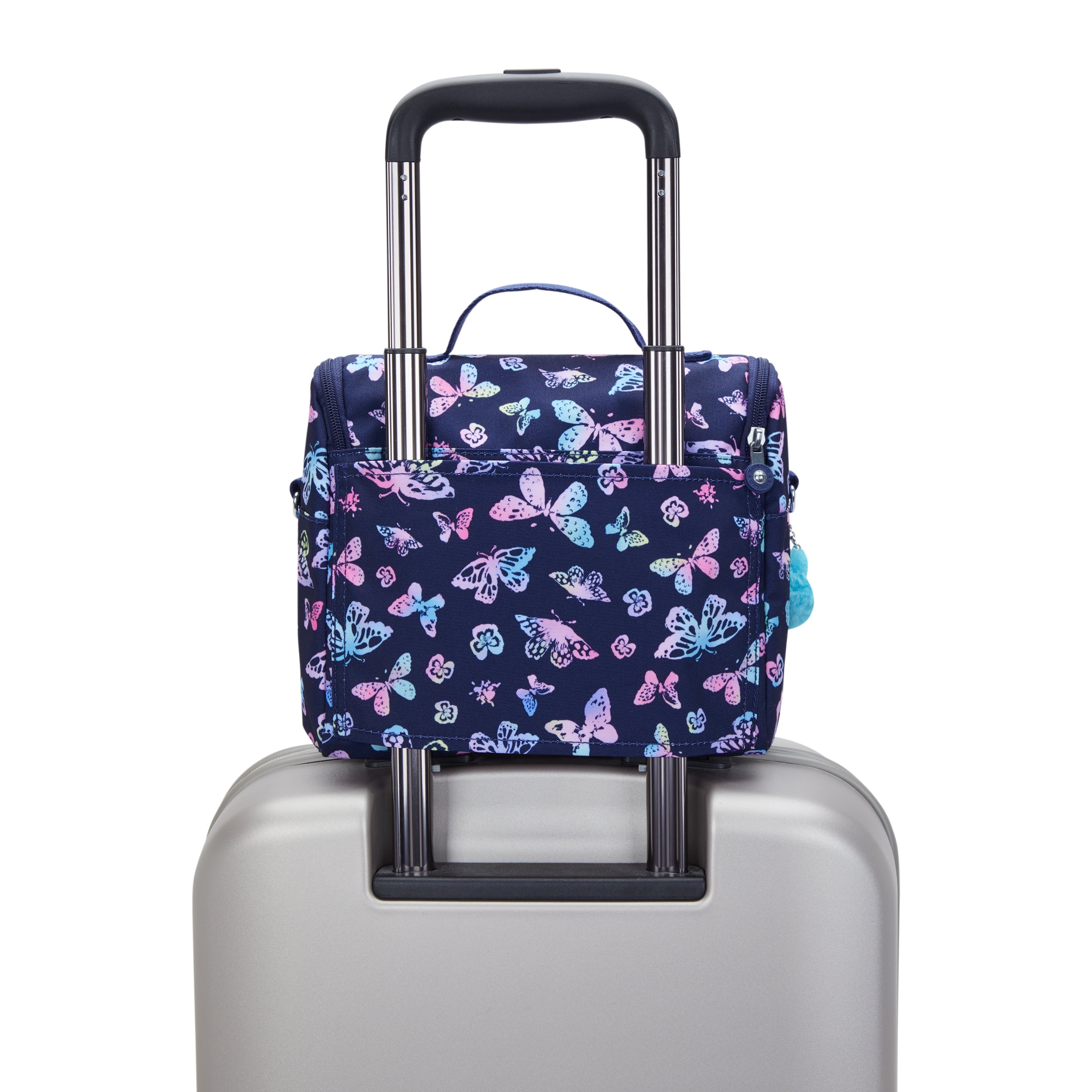 Kipling New Kichirou Butterfly Fun Large Lunch Bag with Trolley Sleeve C2I5749-F5K