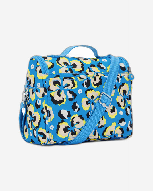 Kipling New Kichirou Leopard Floral Large Lunch Bag with Trolley Sleeve C2I5749-P2A