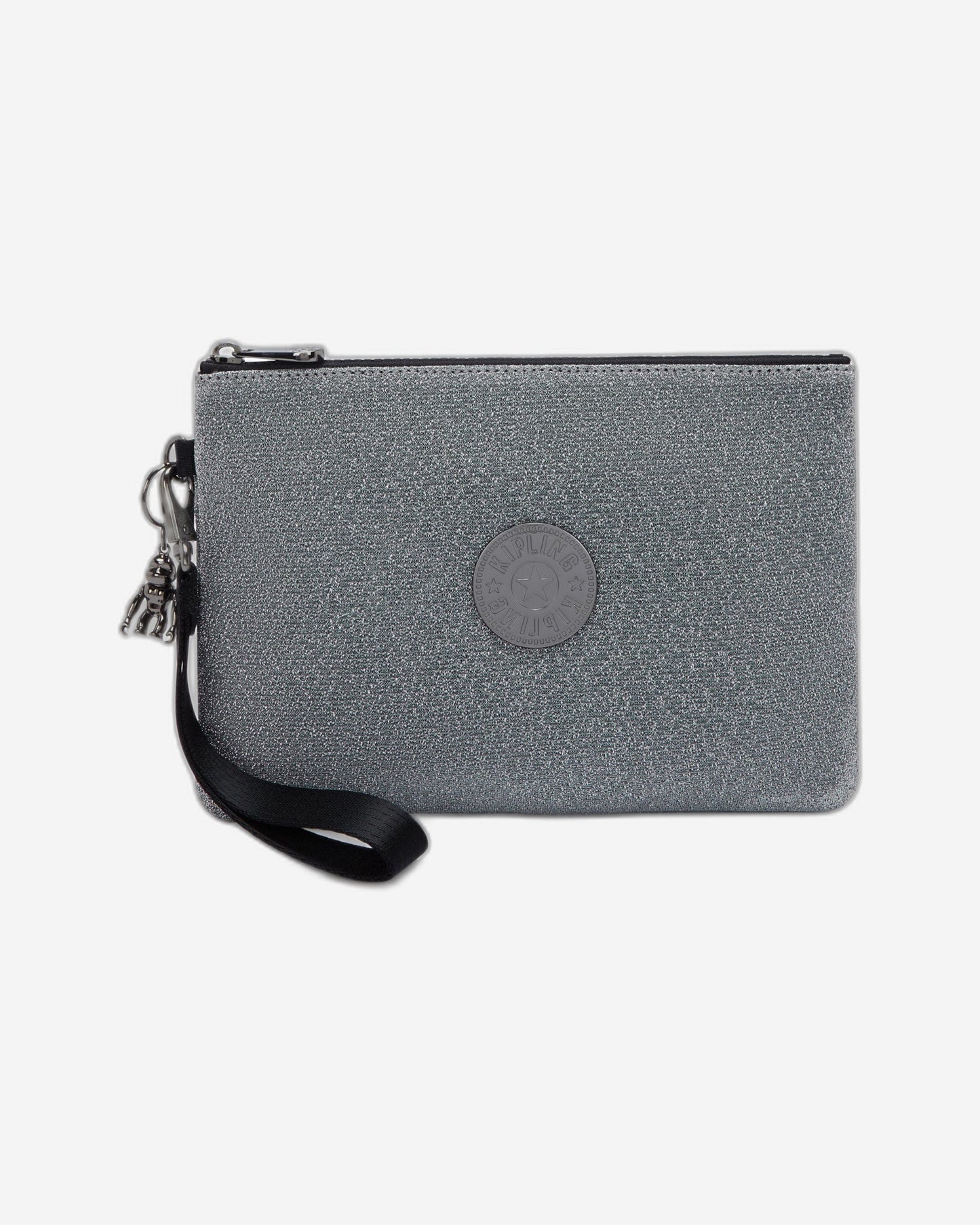 Kipling Fancy Going Out Silv Large Flat Pouch  I5780-0MS