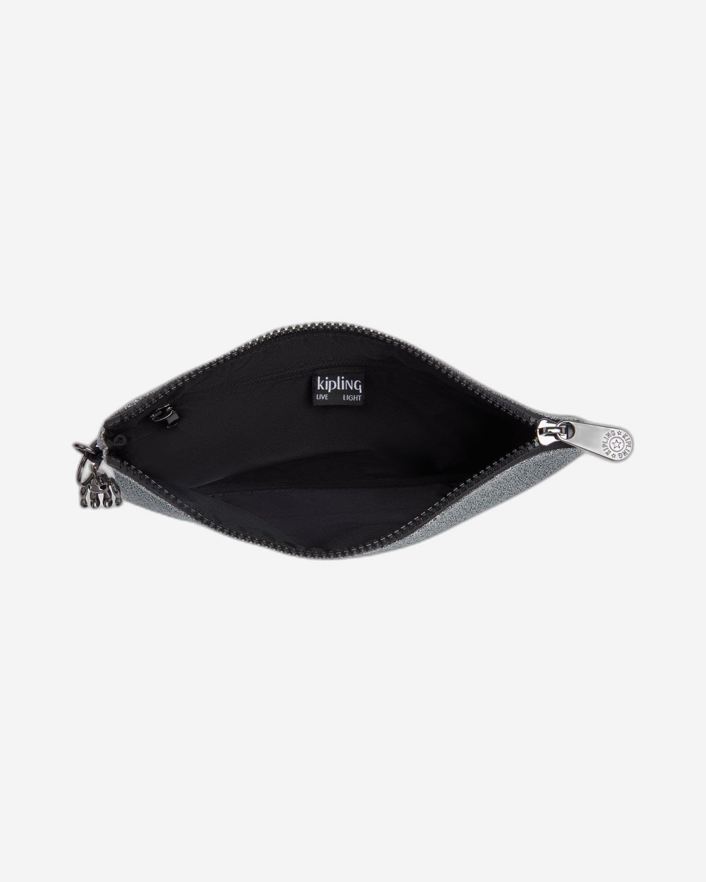 Kipling Fancy Going Out Silv Large Flat Pouch  I5780-0MS