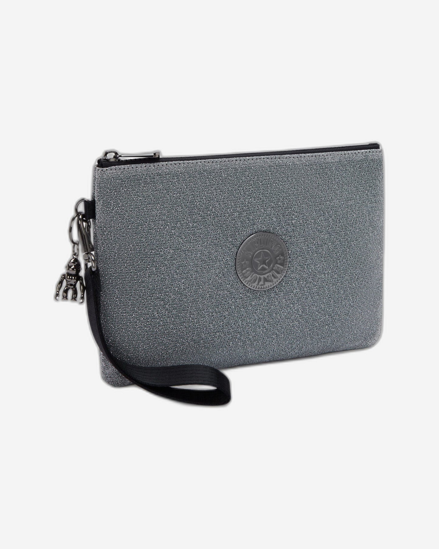 Kipling Fancy Going Out Silv Large Flat Pouch  I5780-0MS