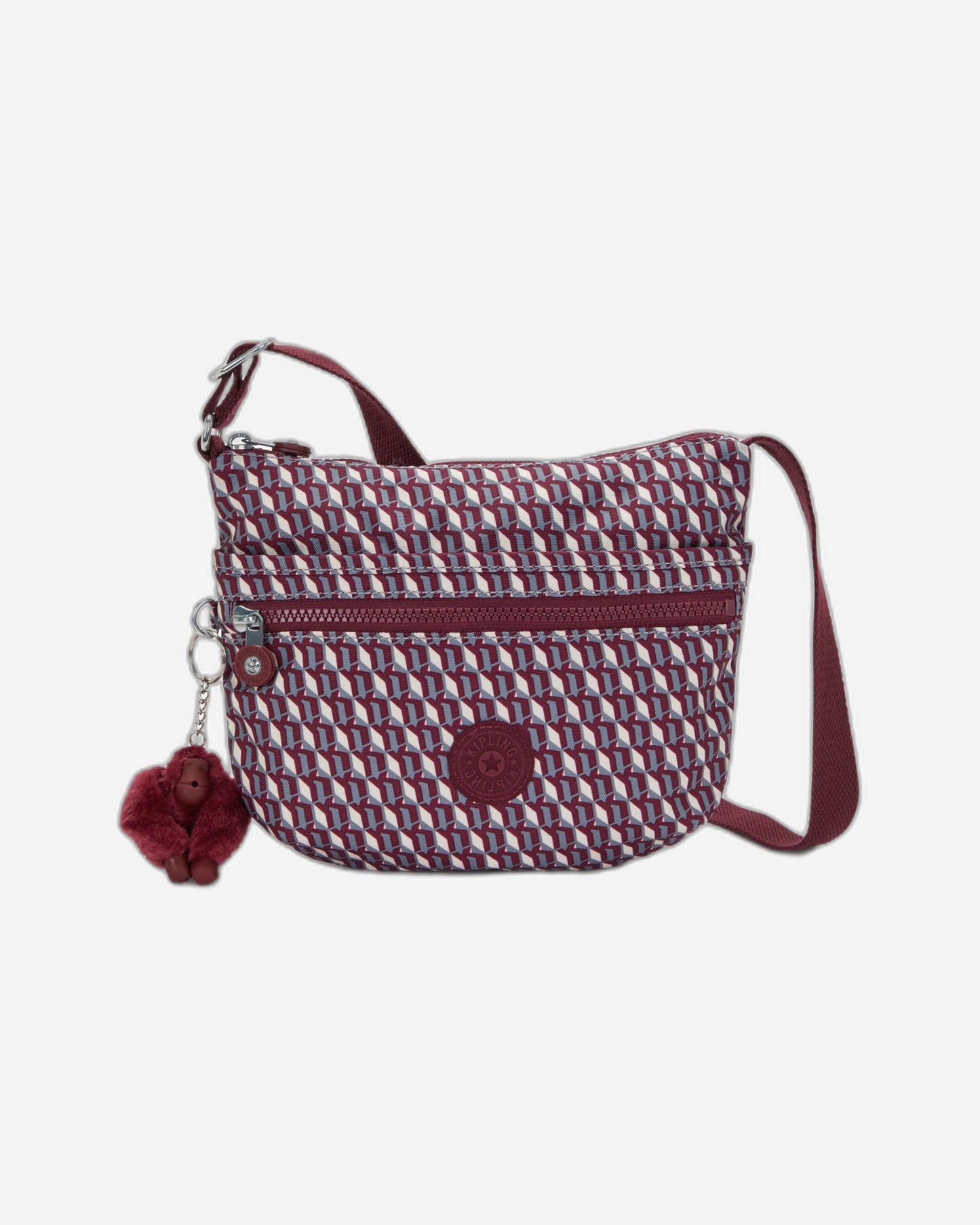 Kipling Arto S 3Dk Wine Small crossbody I5786-1PB