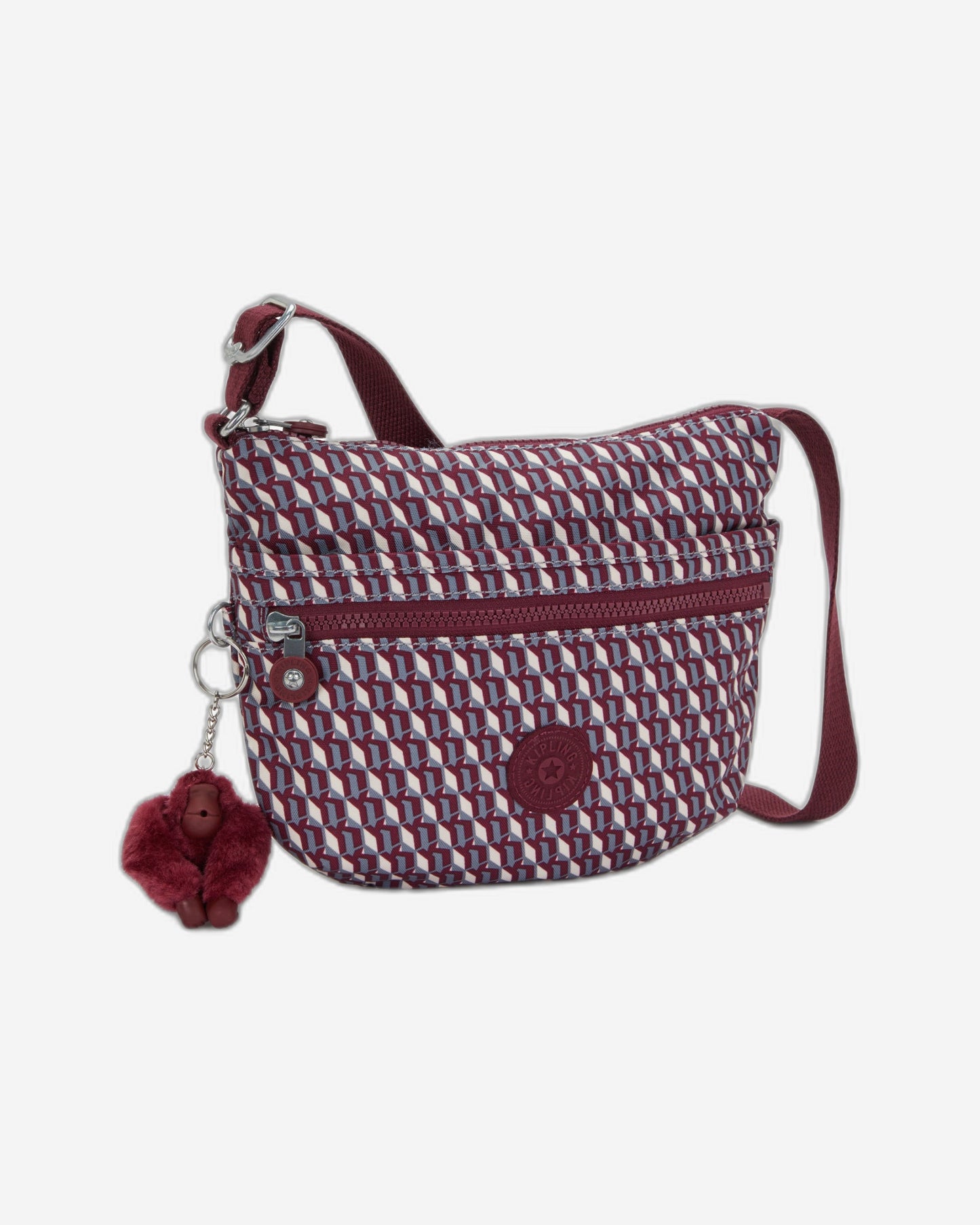 Kipling Arto S 3Dk Wine Small crossbody I5786-1PB
