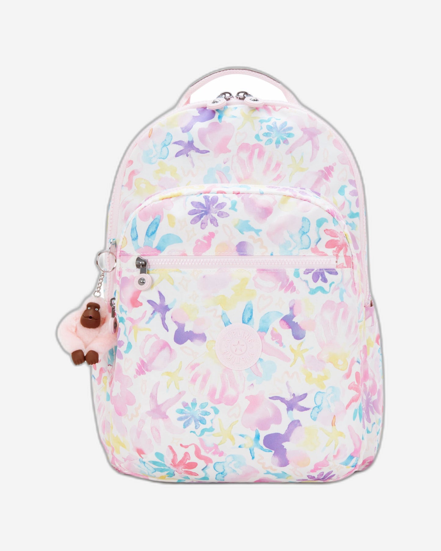 Kipling Seoul Lap Aqua Sea Large backpack with laptop compartment I5816-4ES