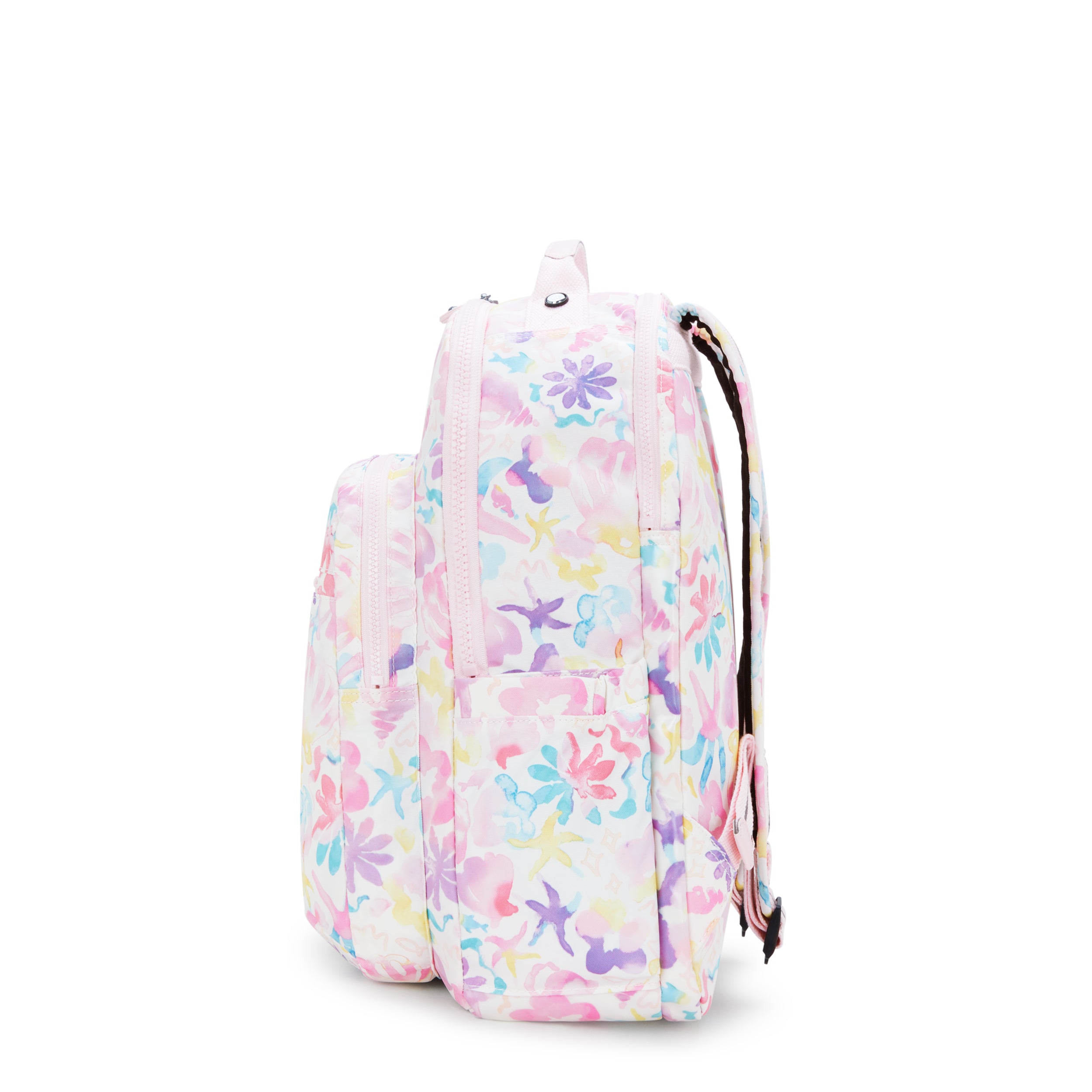 Kipling Seoul Lap Aqua Sea Large backpack with laptop compartment I5816-4ES