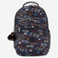 Kipling Seoul Lap Neon Skate Large Backpack with Laptop Compartment I5816-71M