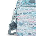 Kipling Defea XL Palmtree Leaves Weekender Tote Bag I5839-3QN