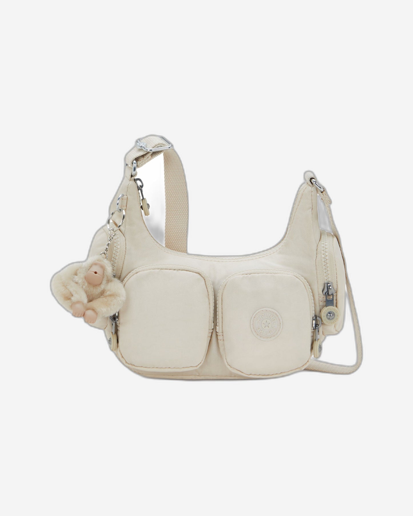 Kipling Rikka Mini Hideaway Beige Small Crossbody I5926-7JR