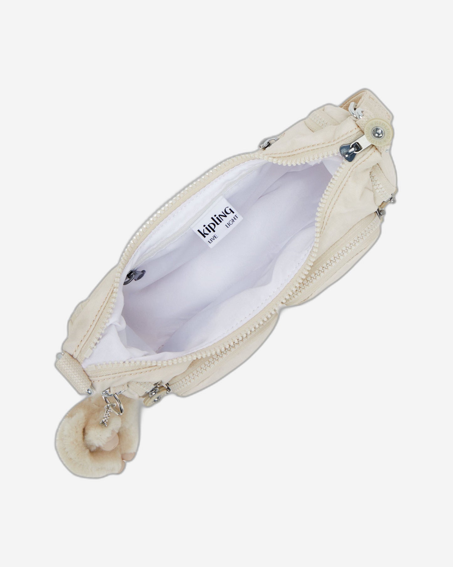 Kipling Rikka Mini Hideaway Beige Small Crossbody I5926-7JR