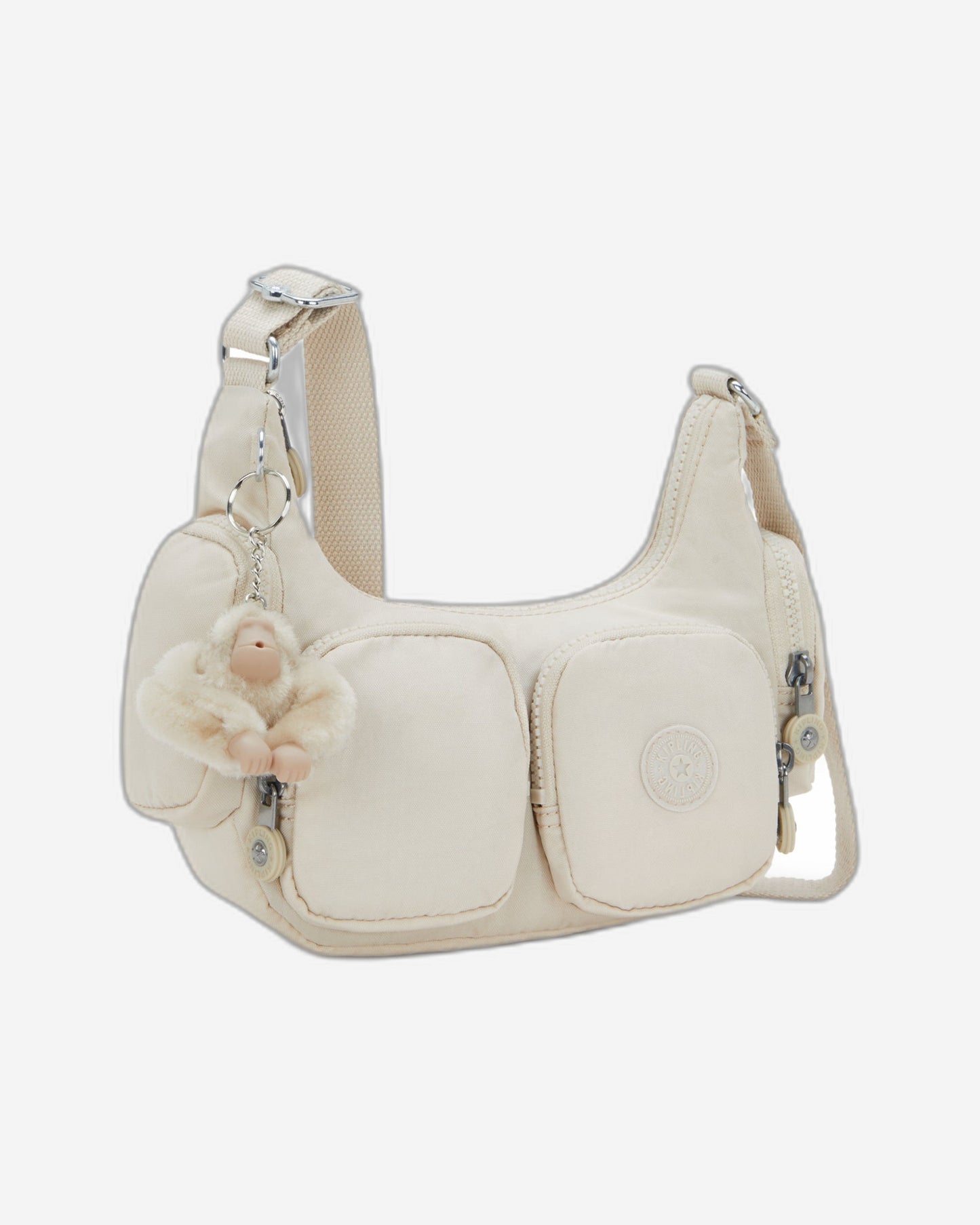 Kipling Rikka Mini Hideaway Beige Small Crossbody I5926-7JR