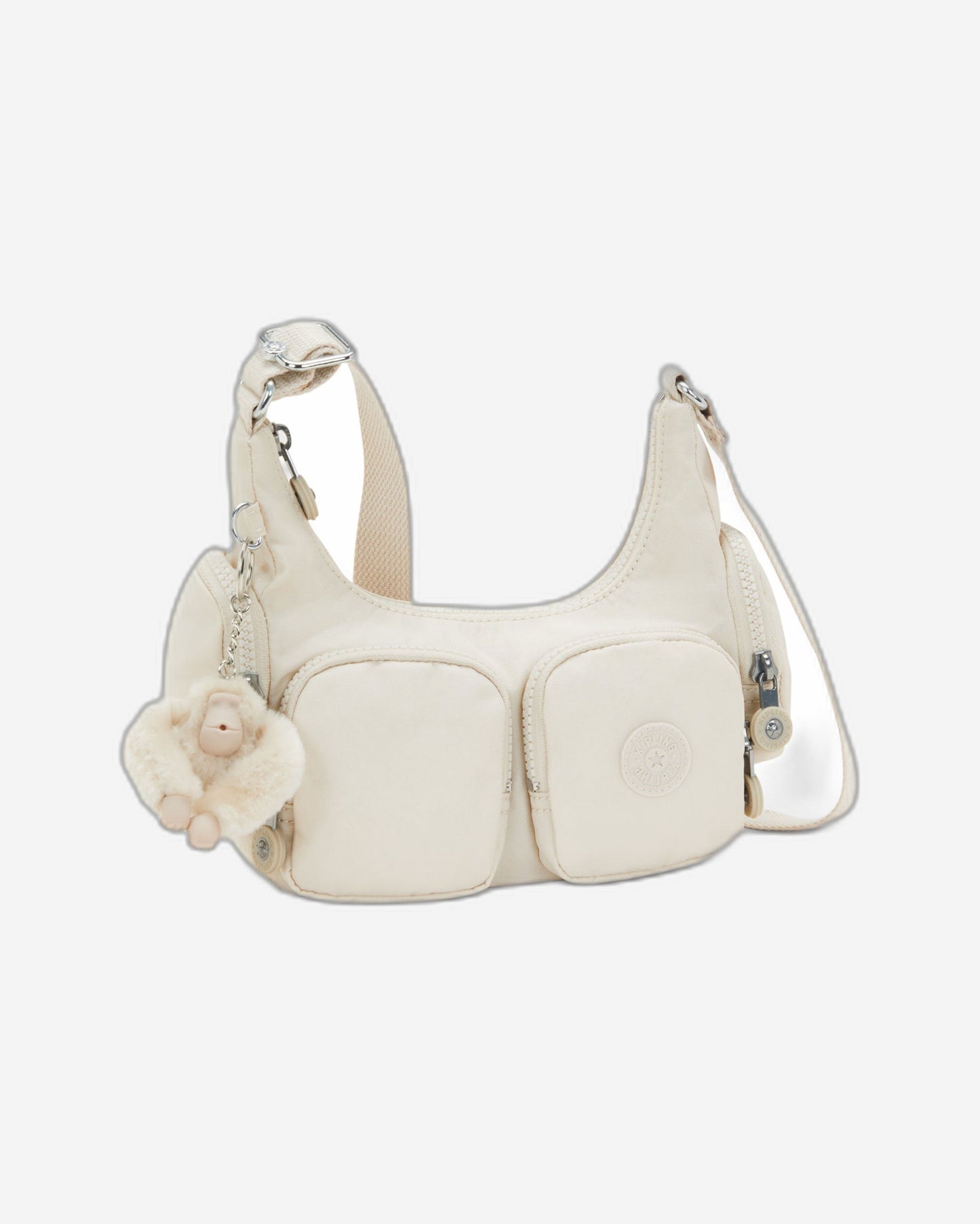 Kipling Rikka Mini Hideaway Beige Small Crossbody I5926-7JR