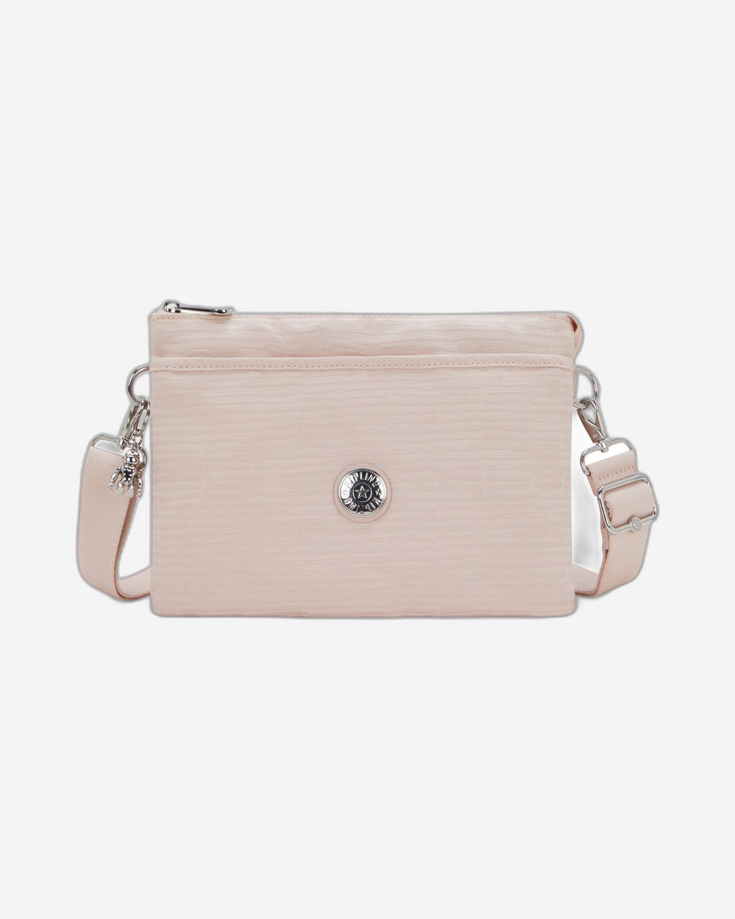 Kipling Riri L Pink Pearl Jq Medium Crossbody I5954-9KF