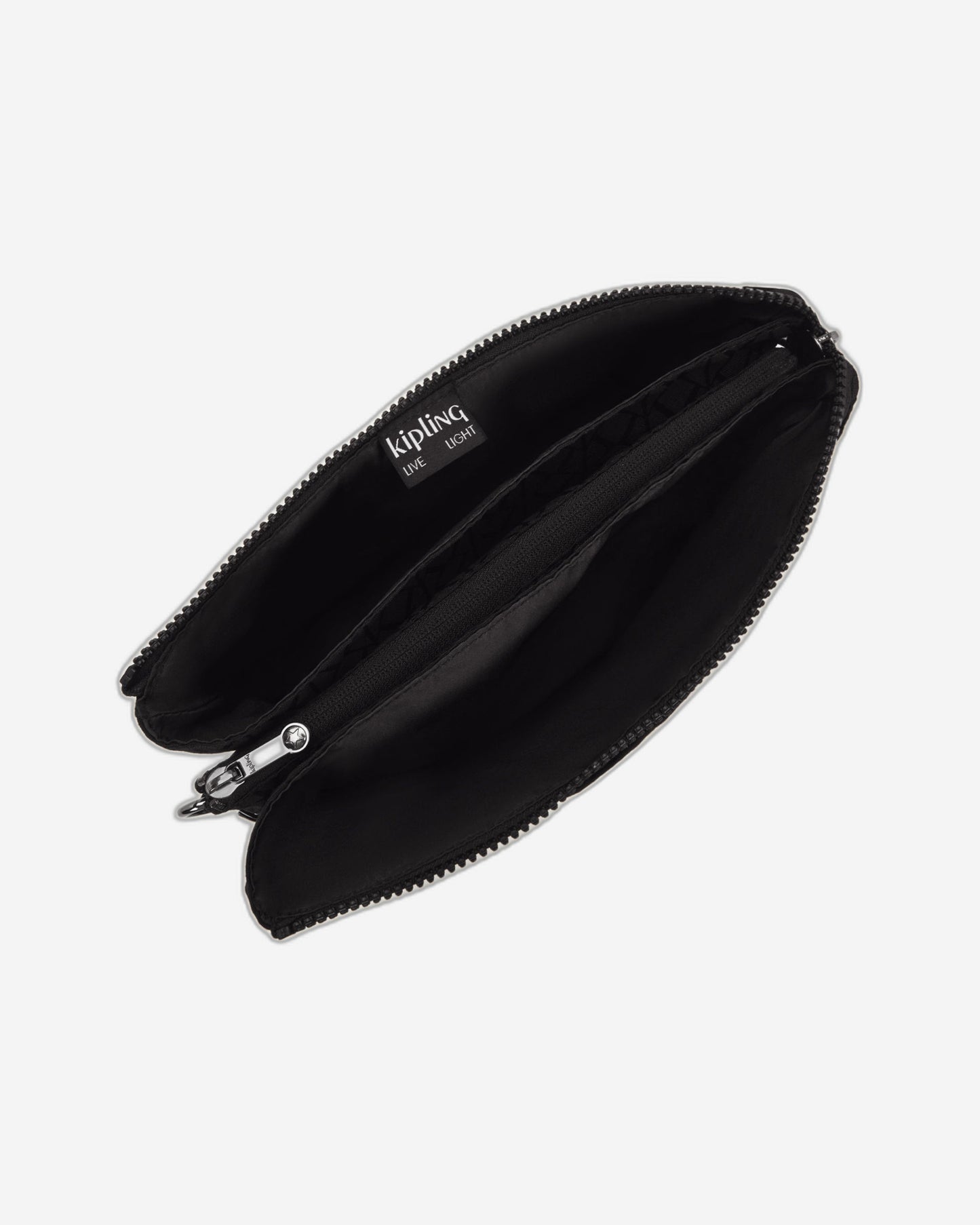 Kipling Riri L Black Sign Jq Medium Crossbody I5954-Y12