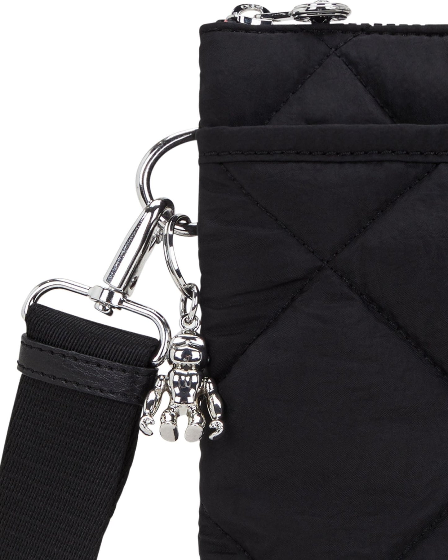 Kipling Riri L Cosmic Black Quilt Medium crossbod bag I5973-95R