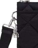 Kipling Riri L Cosmic Black Quilt Medium crossbod bag I5973-95R