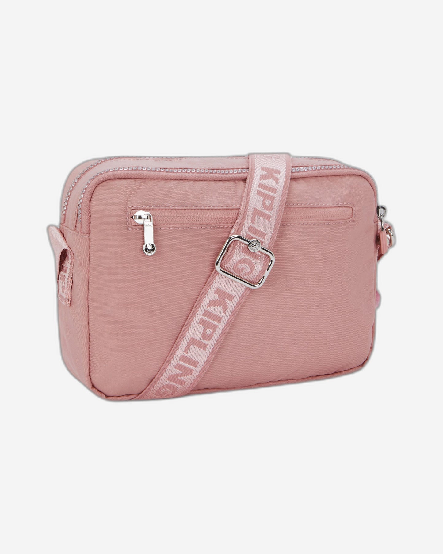 Kipling Abanu M Zip Glorious Pink Medium crossbody I5986-8HB