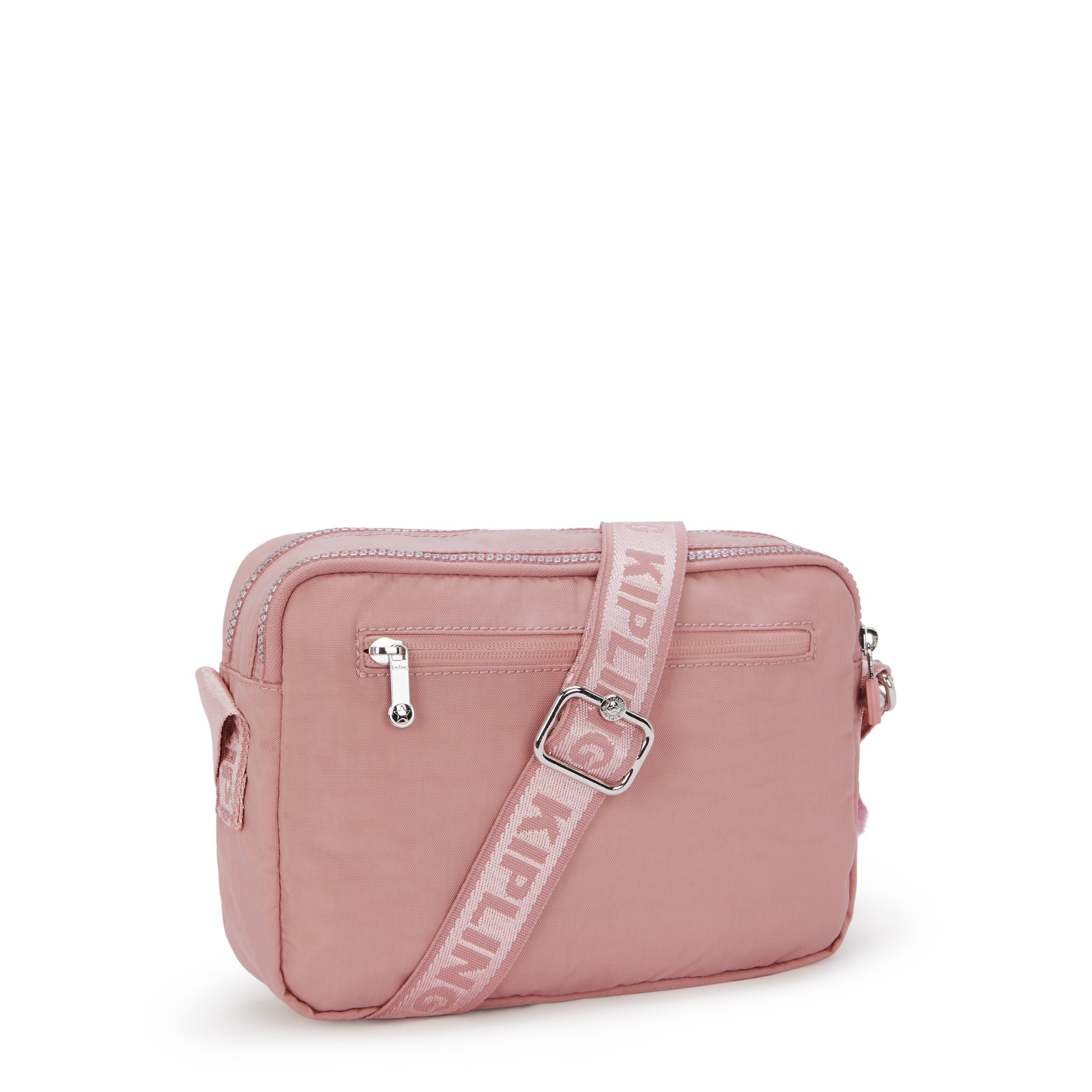 Kipling Abanu M Zip Glorious Pink Medium crossbody I5986-8HB