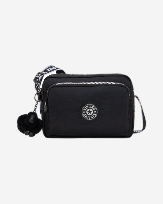 Kipling Abanu M Zip Glorious Silver Medium Crossbody I5986-9SB