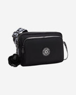 Kipling Abanu M Zip Glorious Silver Medium Crossbody I5986-9SB