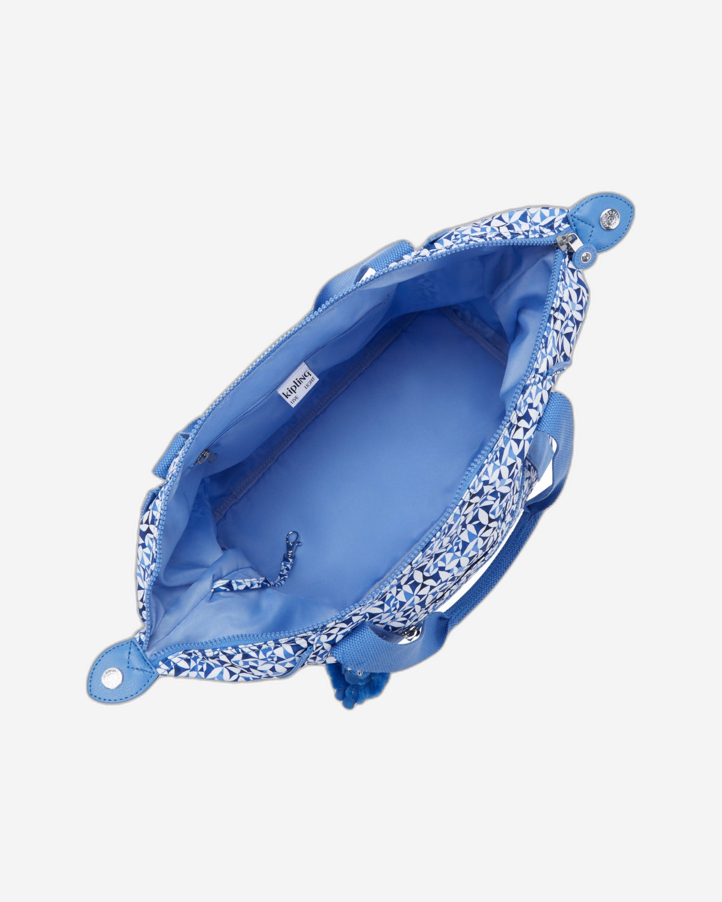 Kipling Art Crazy Leaves Medium Tote With Removable Shoulderstrap I5991-1DU