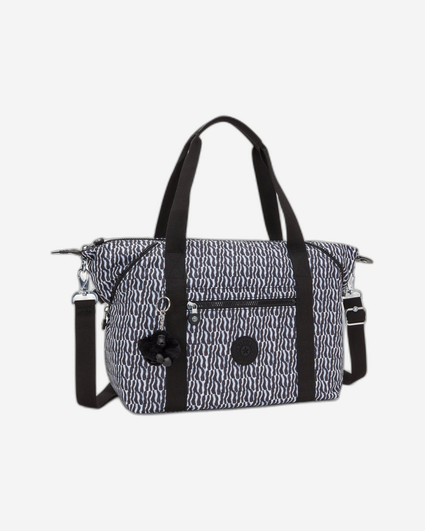Kipling Art Holiday Waves Medium Tote  I5991-1KP