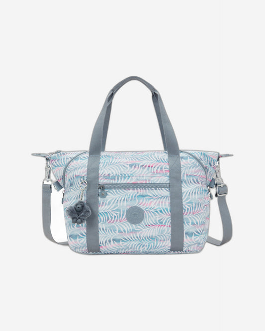 Kipling Art Palmtree Leaves Medium Tote I5991-3QN