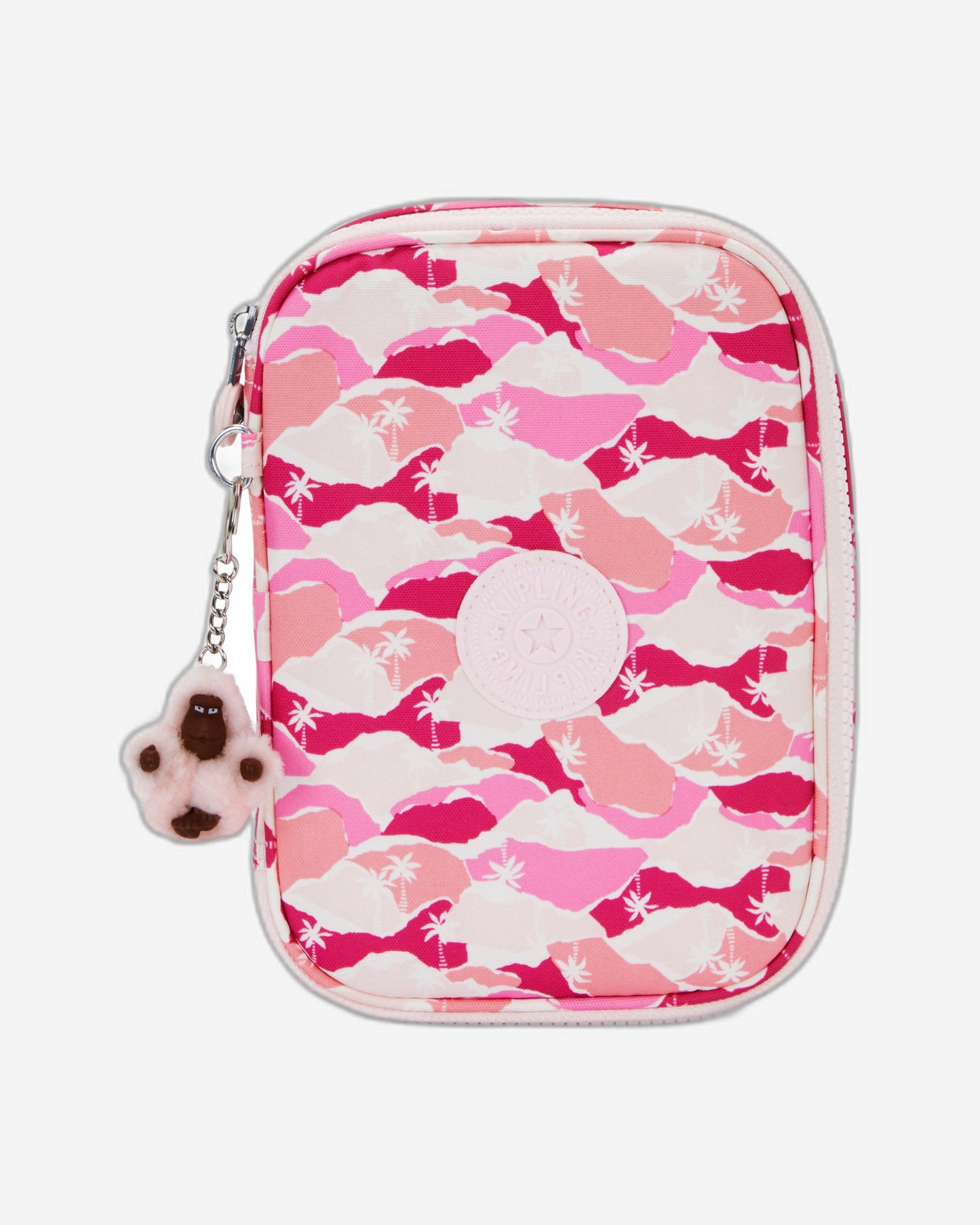 Kipling 100 Pens Pink Palm Pen Case I6002-1BV