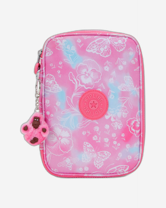 Kipling 100 Pens Garden Clouds Large Pencase C2I6002-2PE