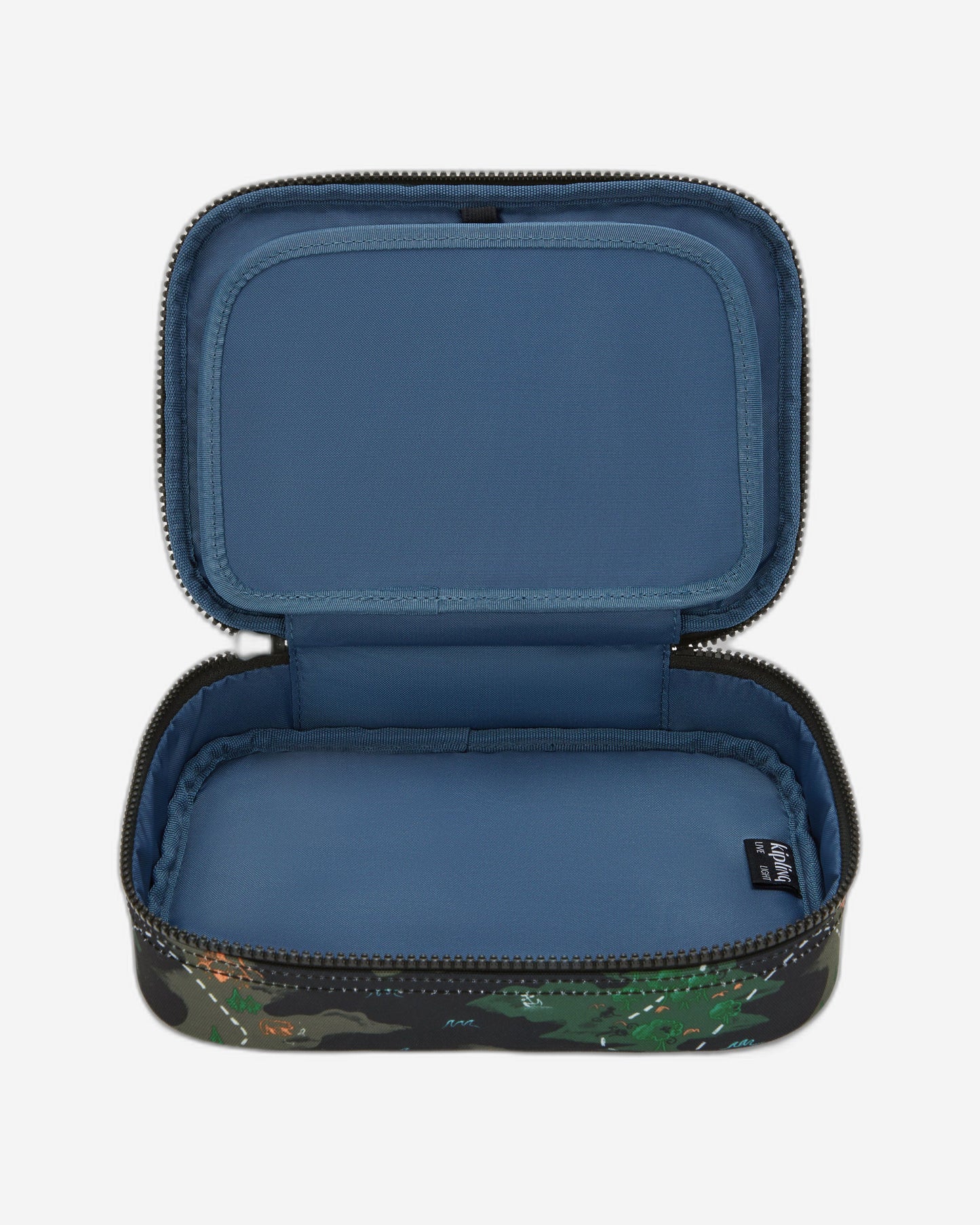 KIPLING 100 Pens Camo Treasure Large pencase I6002-3PB