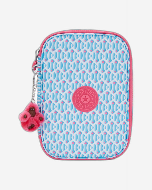 Kipling 100 Pens Dreamy Geo C Large Pencase C2I6002-D1W