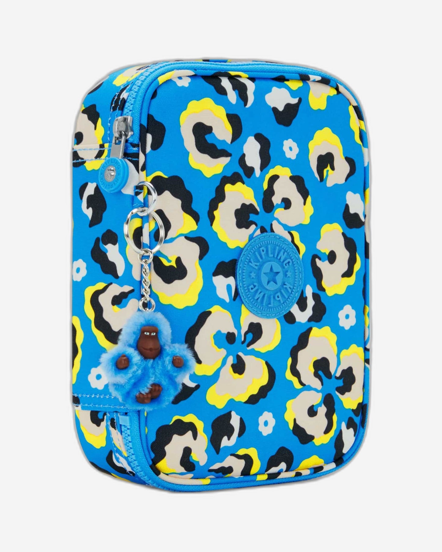 Kipling 100 Pens Leopard Floral Large Pencase C2I6002-P2A