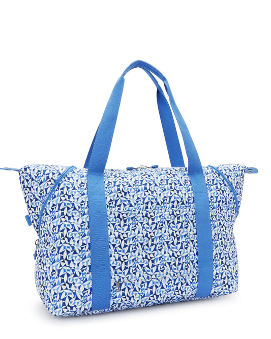 Kipling Art M Crazy Leaves Tote Bag I6004-1DU