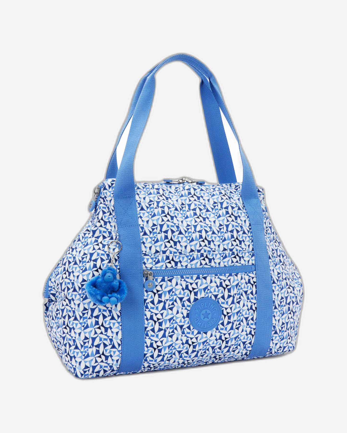 Kipling Art M Crazy Leaves Tote Bag I6004-1DU